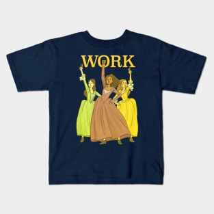 WORK! Kids T-Shirt